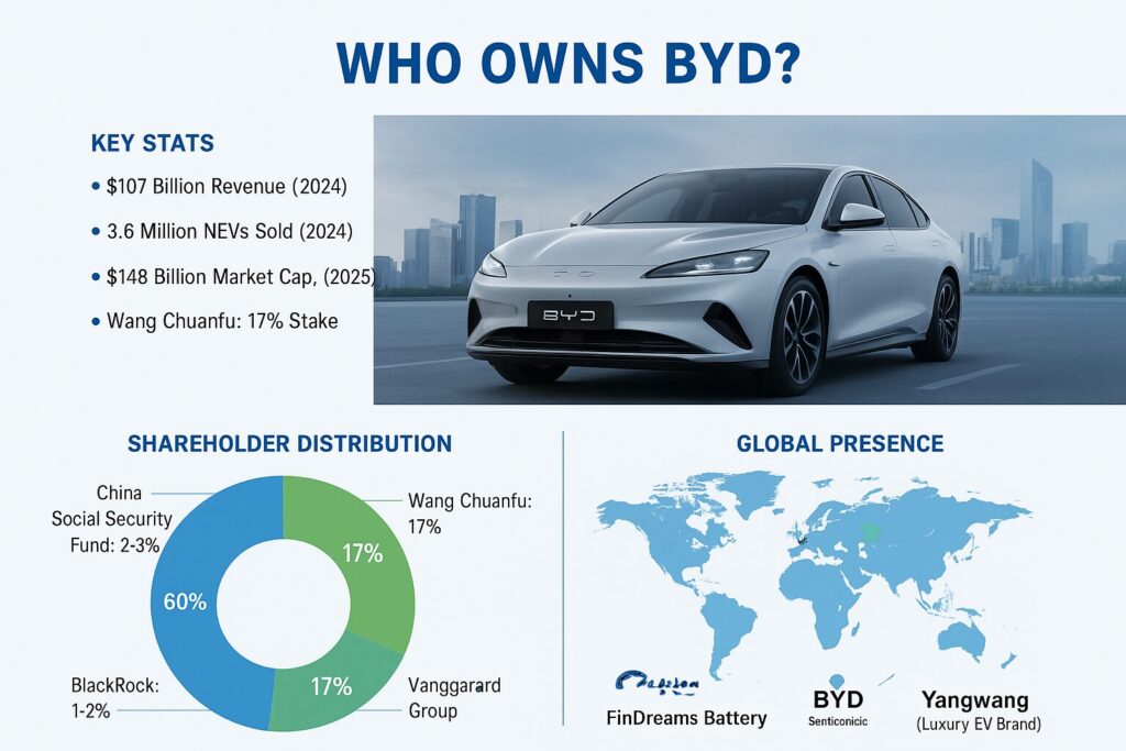 Who Owns BYD? who owns byd