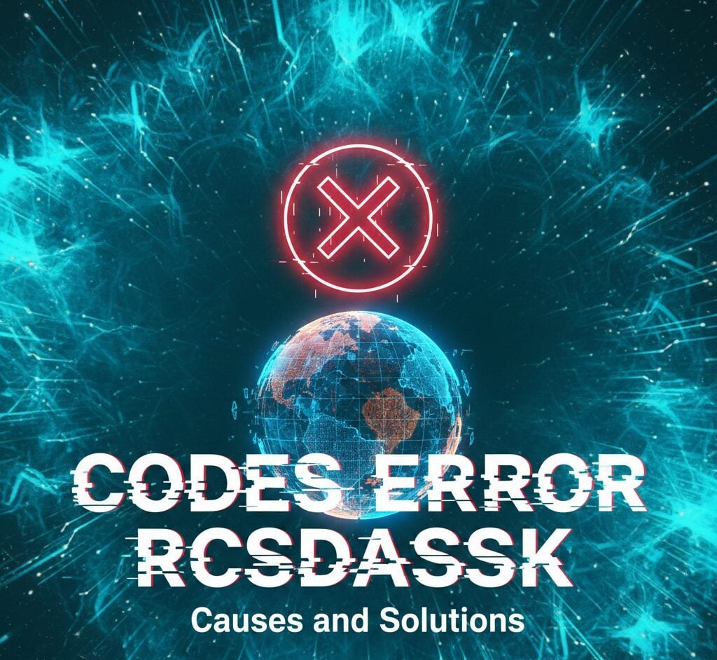 Comprehensive guide explaining Codes Error Rcsdassk, including causes, system impact, troubleshooting steps, advanced fixes, and prevention strategies. Features charts, tables, and FAQs covering Windows, macOS, and Linux environments.
