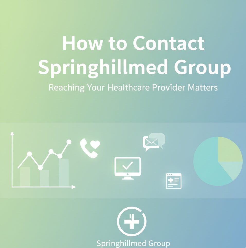 How to Contact Springhillmed Group Springhillmed Group 2026 contact guide showing phone, email, patient portal, and web form options, plus appointment, telehealth, and service details.