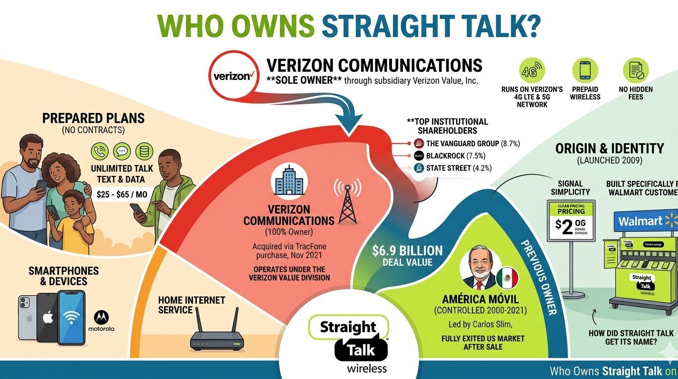 What Company Owns Straight Talk
