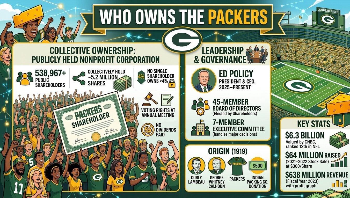 Who Owns The Green Bay Packers Football Team