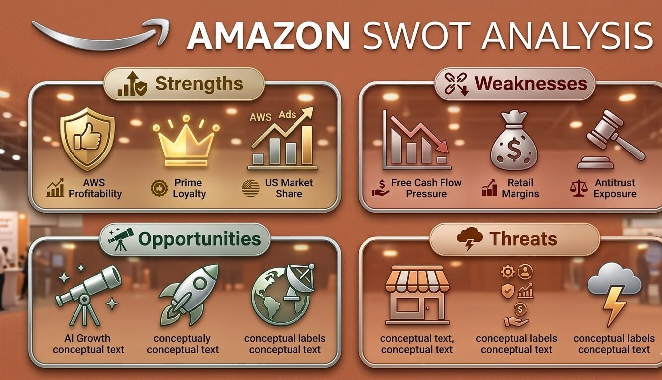Amazon SWOT Analysis 2026