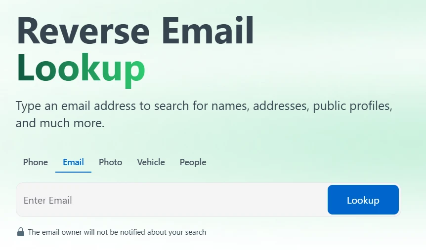 Email Lookup