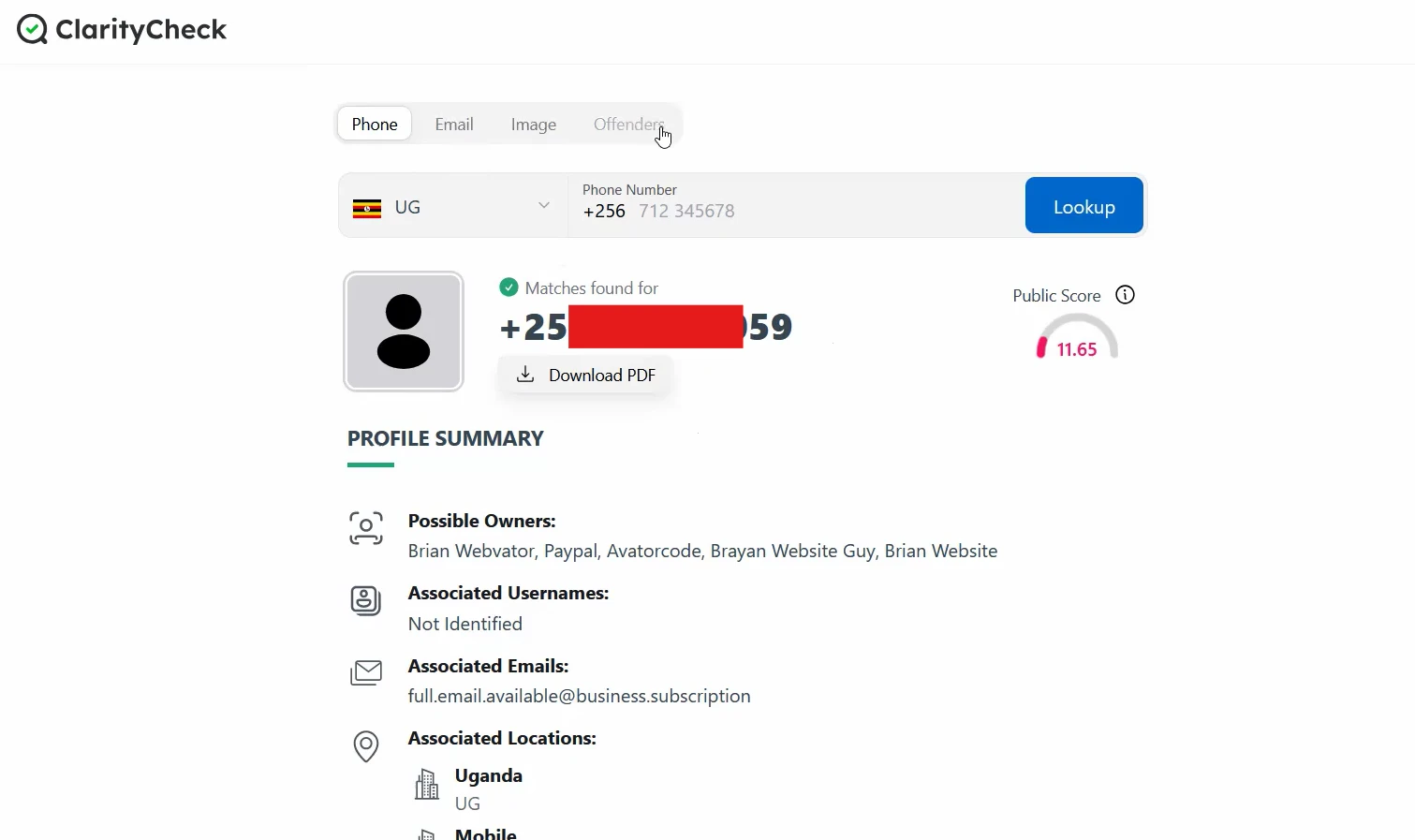 What a ClarityCheck Report Actually Shows